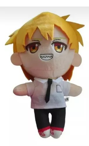Kit De 2 Lindos Peluches Anime Makima Y Denji Chainsaw Man.