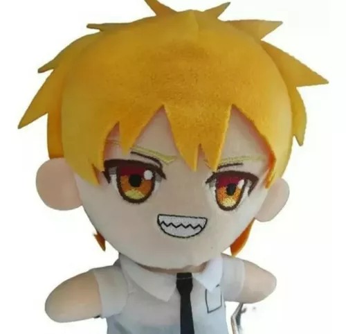 Kit De 2 Lindos Peluches Anime Makima Y Denji Chainsaw Man.