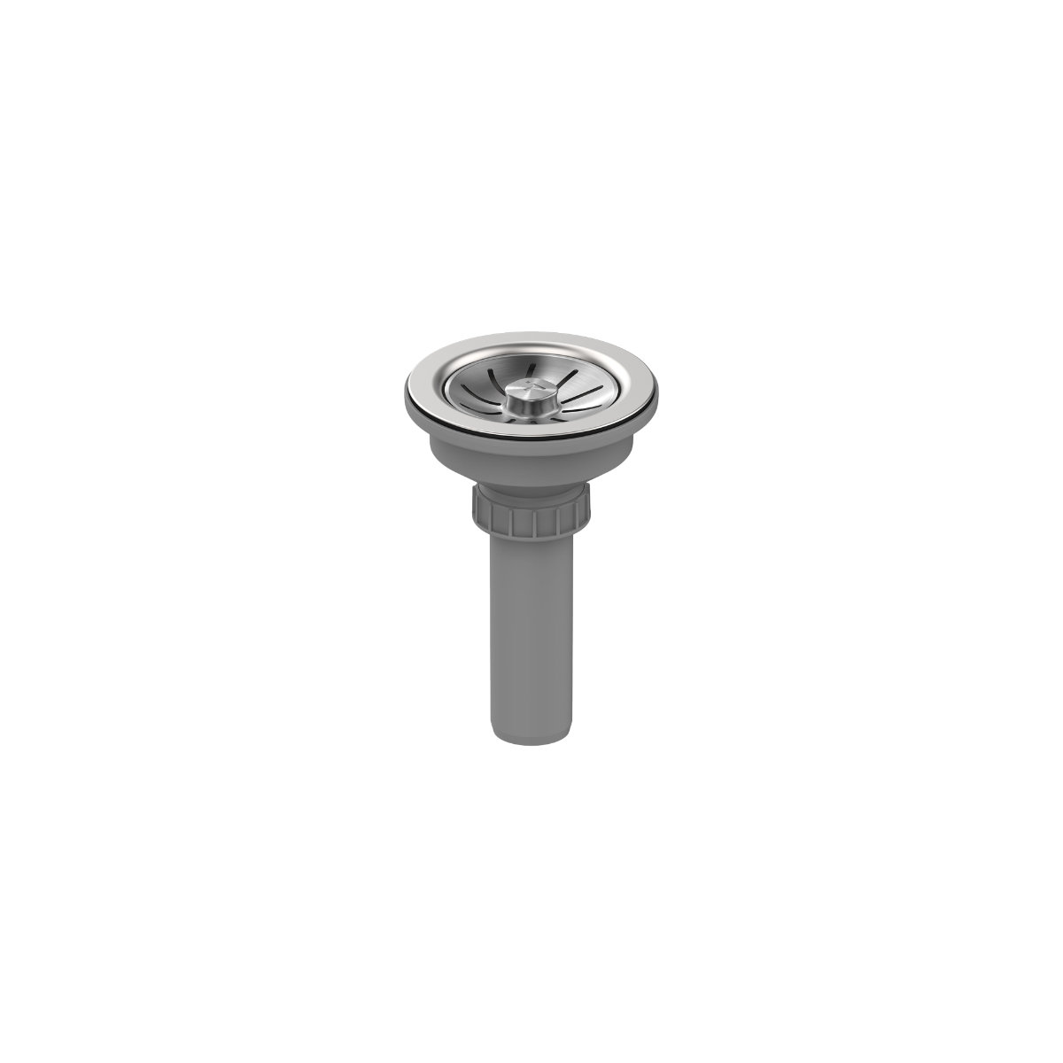 Tarja Sencilla Dual Mount Teka FORLINEA 75.50 1C 805 de 75 cm Acero Inox.