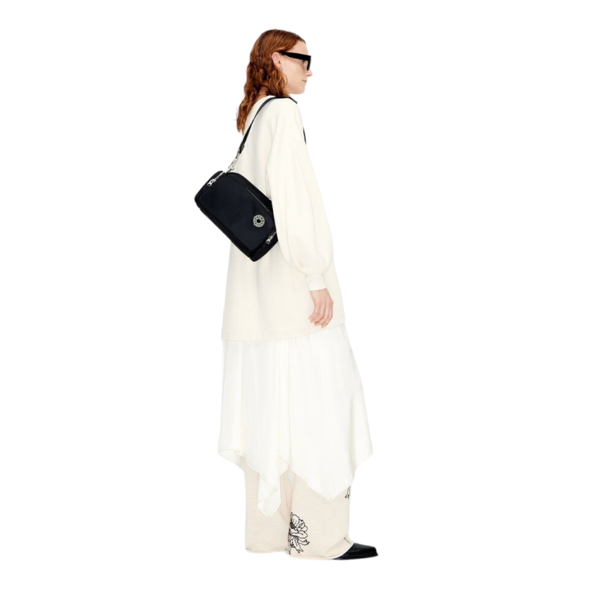 Bolsa Bandolera Bimba Y Lola M Negro Logo Chimo