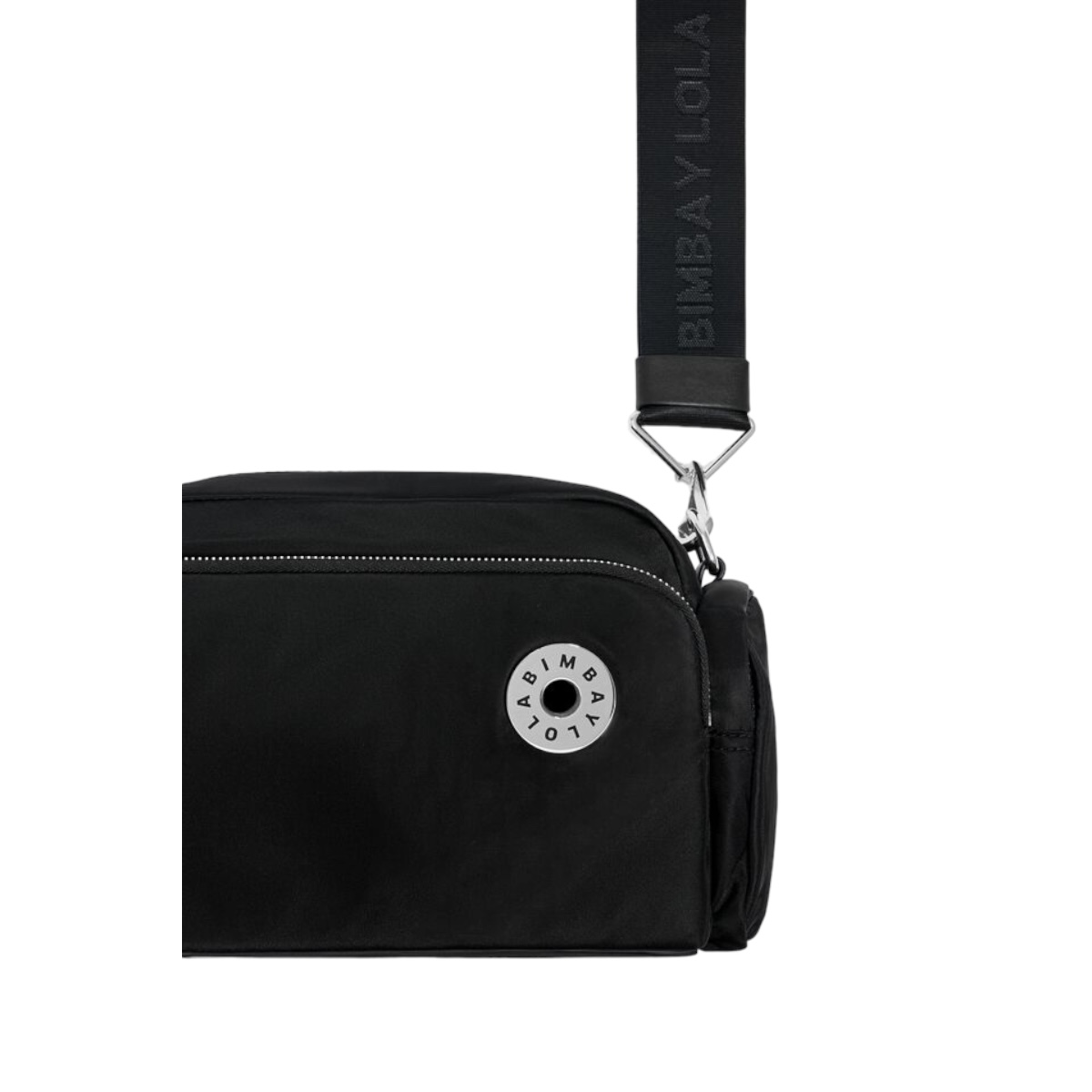 Bolsa Bandolera Bimba Y Lola M Negro Logo Chimo