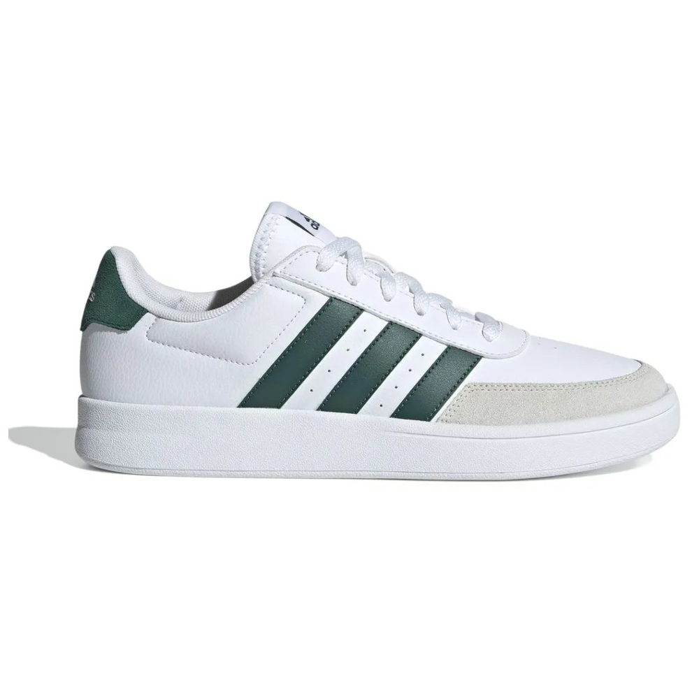Tenis Adidas Breaknet 2.0 Blanco-Verde para Hombre ID0451.