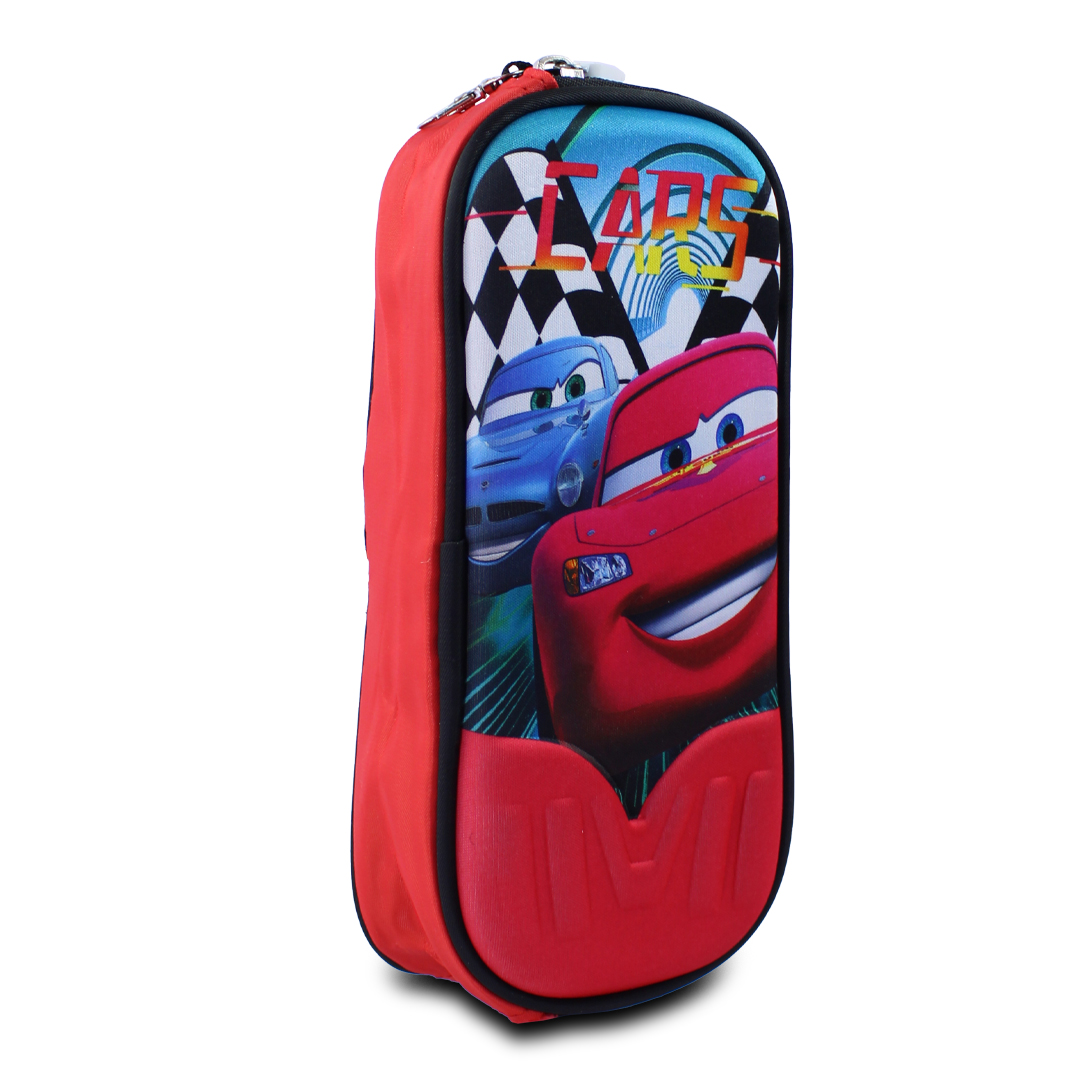 Kit Escolar Mochila Lonchera Y Lapicera De Cars Rayo Macqueen Para Niños