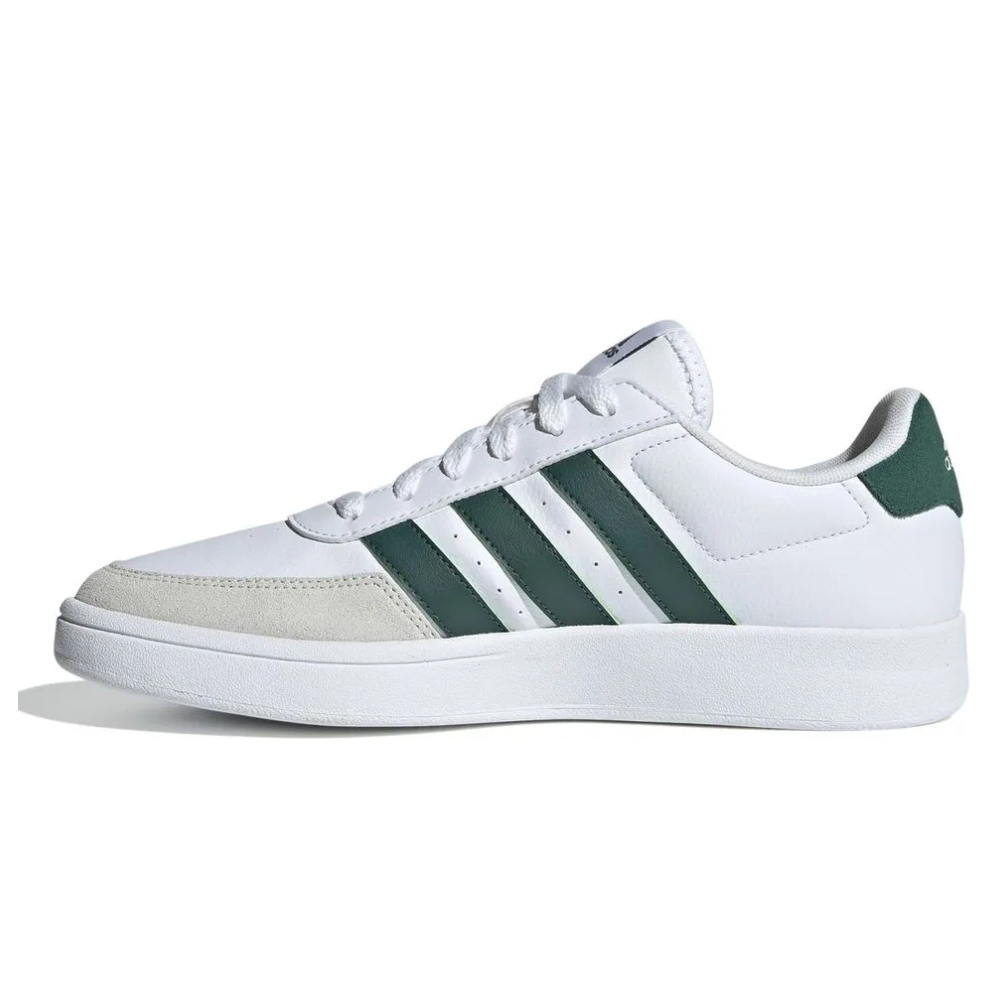Tenis Adidas Breaknet 2.0 Blanco-Verde para Hombre ID0451.