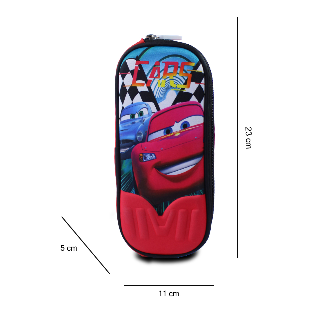 Kit Escolar Mochila Lonchera Y Lapicera De Cars Rayo Macqueen Para Niños