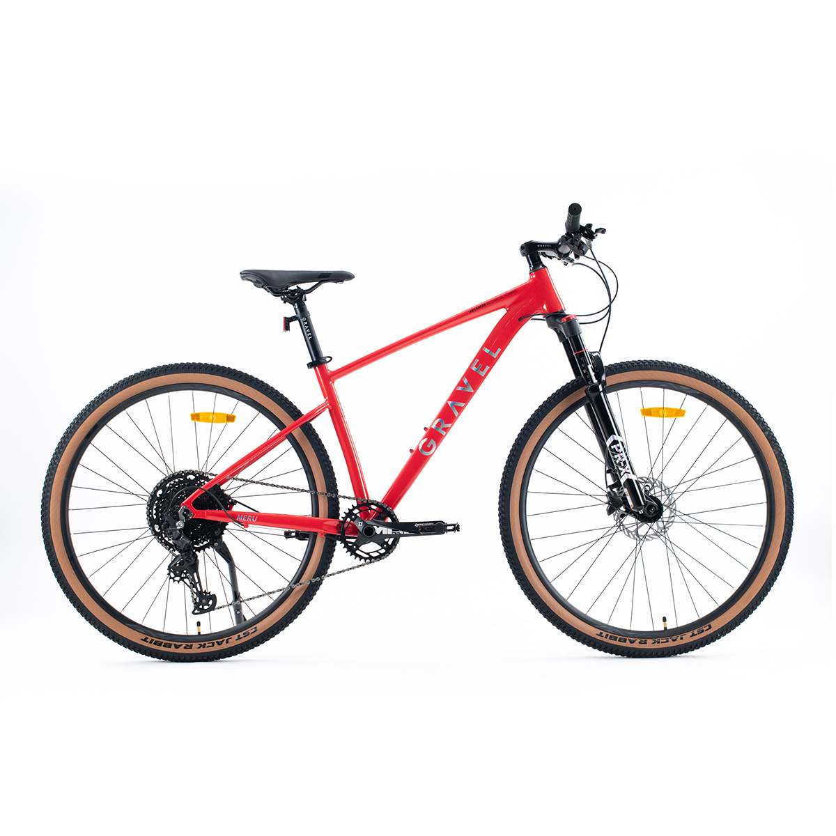 Bicicleta De Montaña Merú R29 12v Shimano Deore ROJO Cuadro 19.