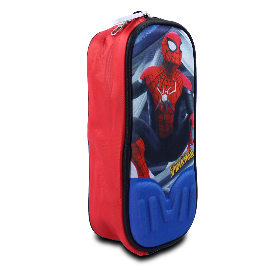 Kit Escolar Mochila Lonchera Y Lapicera De Spider Man Para Niños