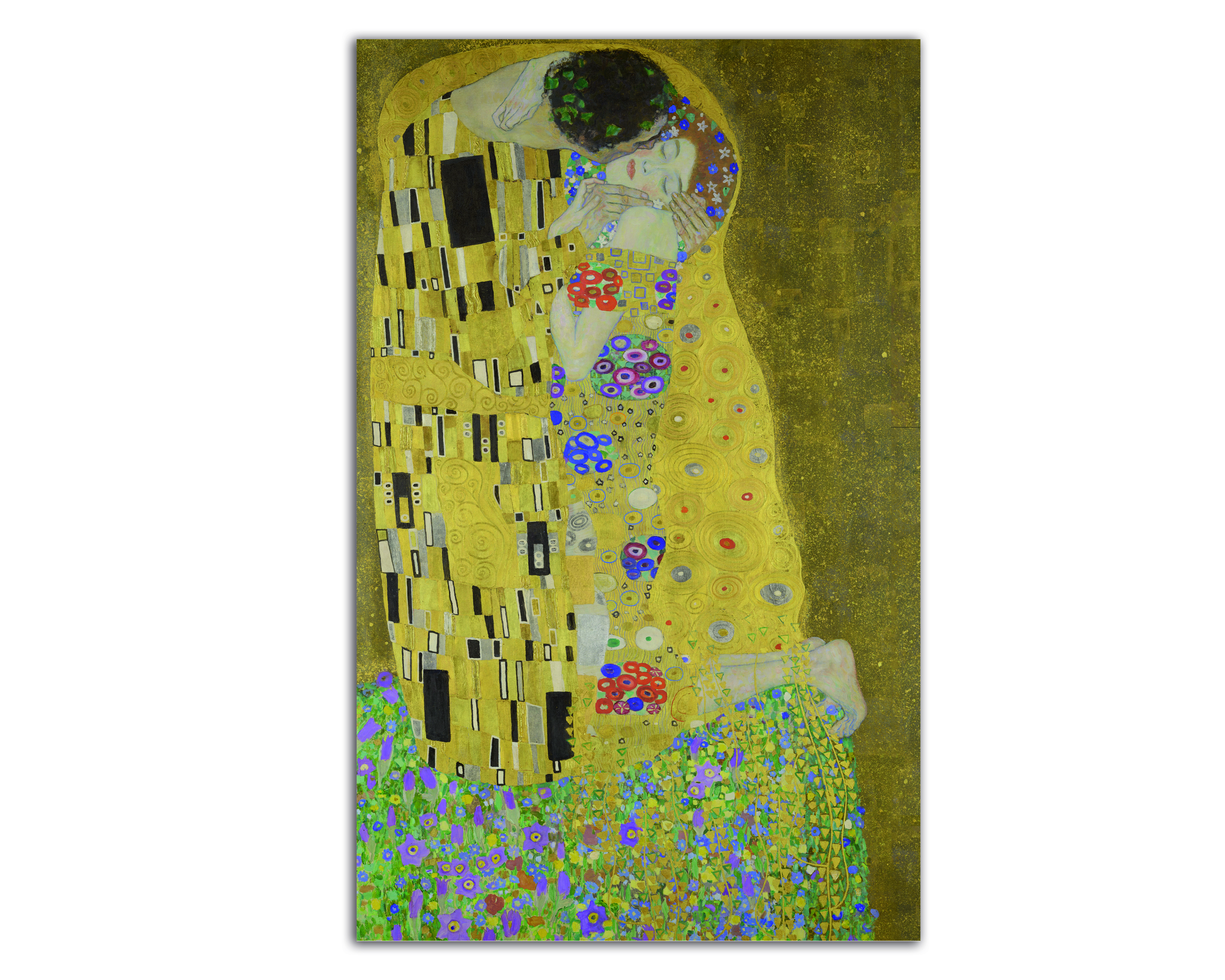 Cuadro El Beso técnica Acrílico