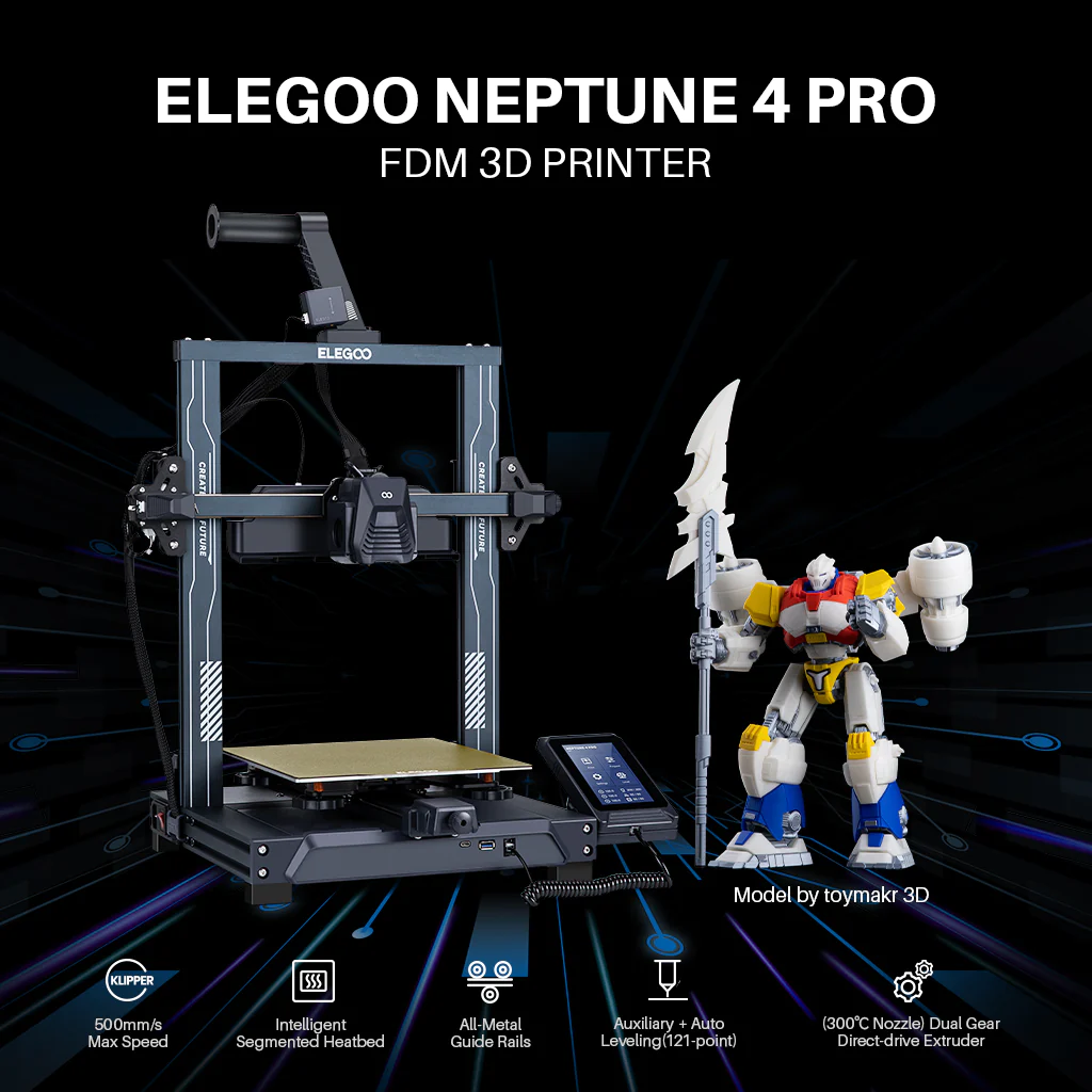 Impresora 3d Neptune 4 Pro Elegoo