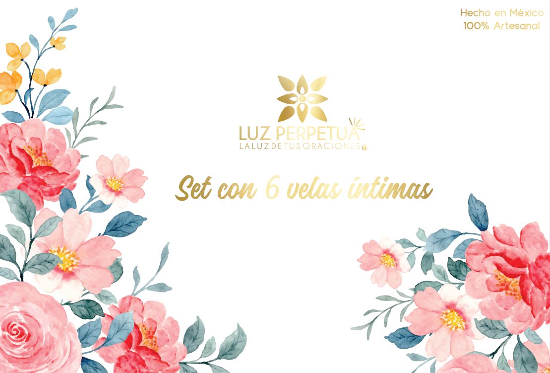 Set de 6 Velas Aromáticas. Estuche Premium de Velas Artesanales. Juego de Velas de Cera de Soya