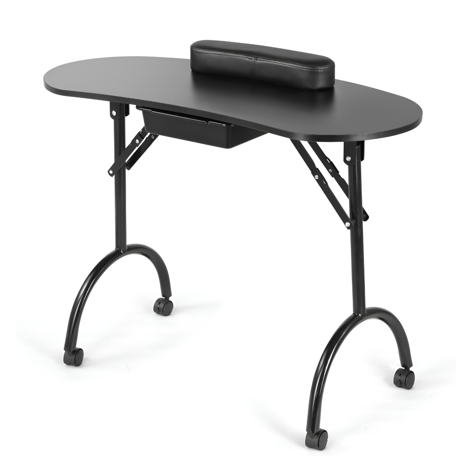 Mesa Para Uñas Manicure Ecomlab Portatil Plegable Estética .