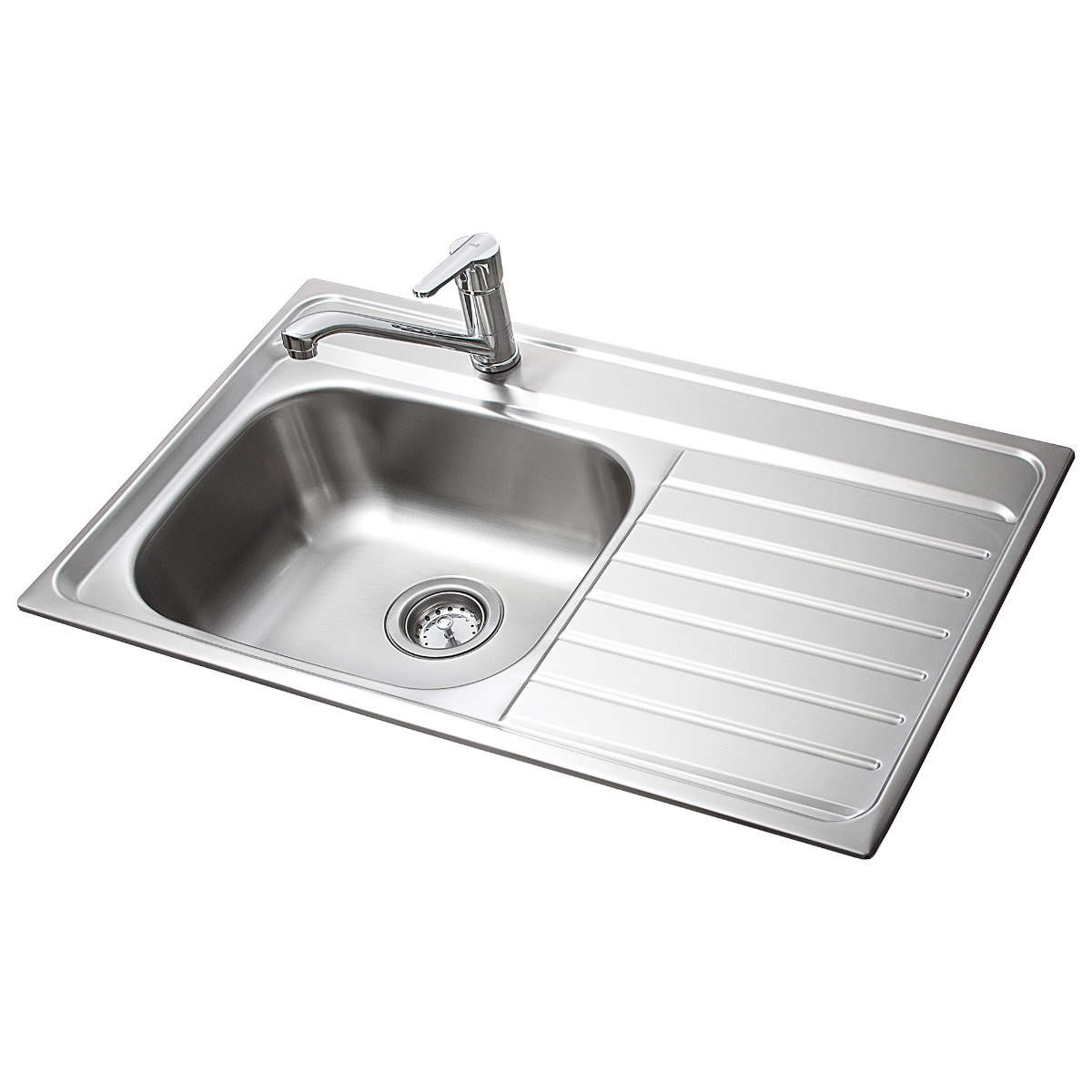 Tarja Empotrar Acero Inox Teka 800.510 1C 1E D MNI Escurridor Derecho.