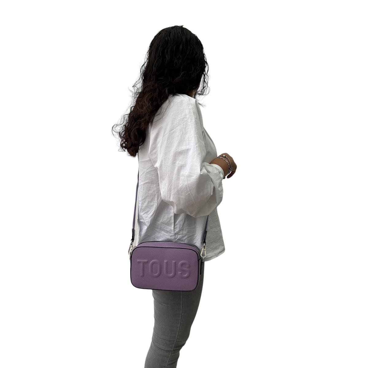 Bolsa Crosbody Camara Tous Lila