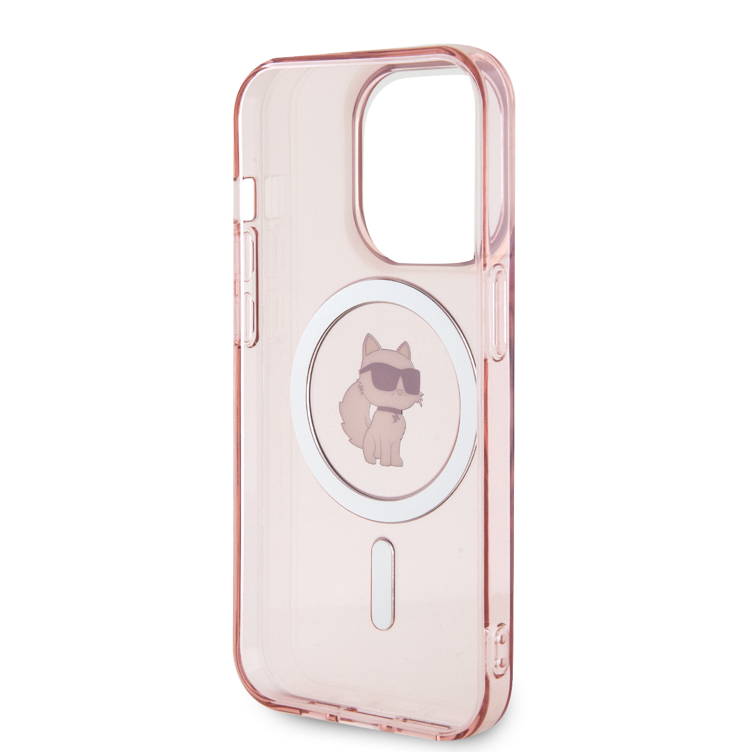 Funda Karl Choupette para iPhone 15 Pro Rosa 