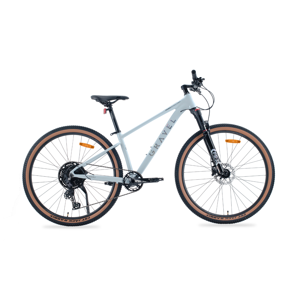 Bicicleta De Montaña Merú R29 12v Shimano Deore BLANCO Cuadro 19.