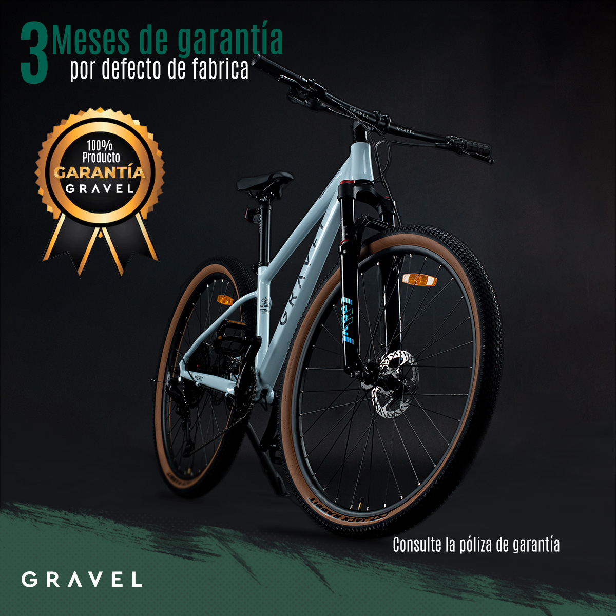 Bicicleta De Montaña Merú R29 12v Shimano Deore BLANCO Cuadro 19.