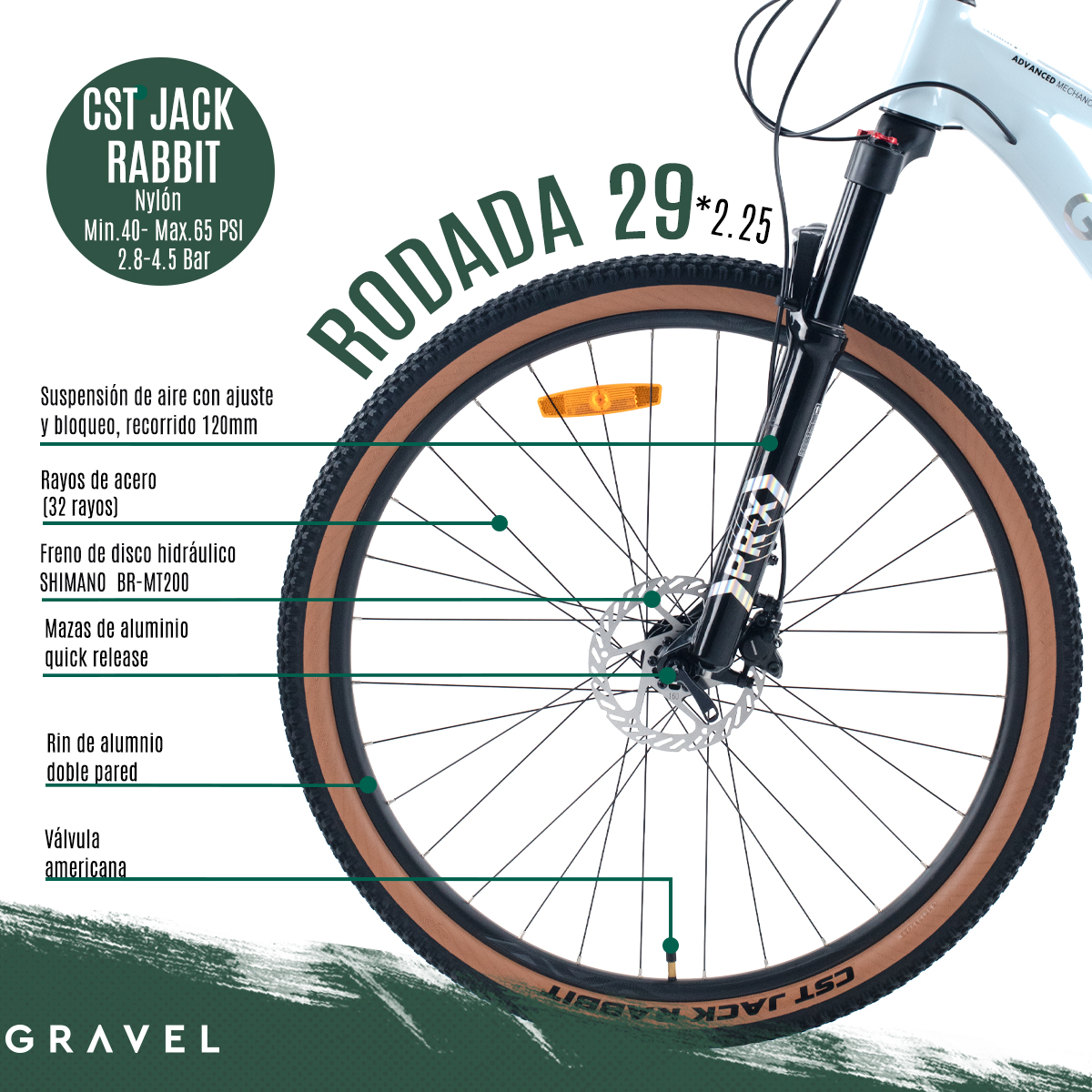 Bicicleta De Montaña Merú R29 12v Shimano Deore BLANCO Cuadro 19.