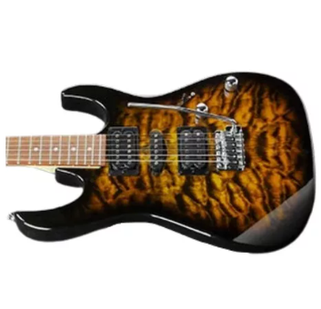 Guitarra eléctrica Ibañez Gio Ambar Transparente GRX70QA SB