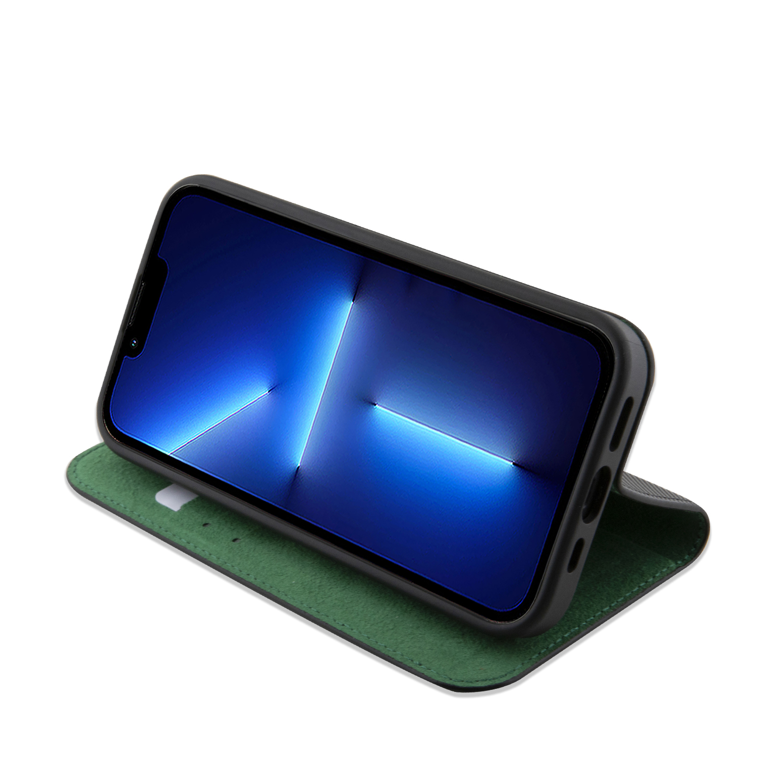 Funda Lacoste para iPhone 14 Negro Con Cartera 