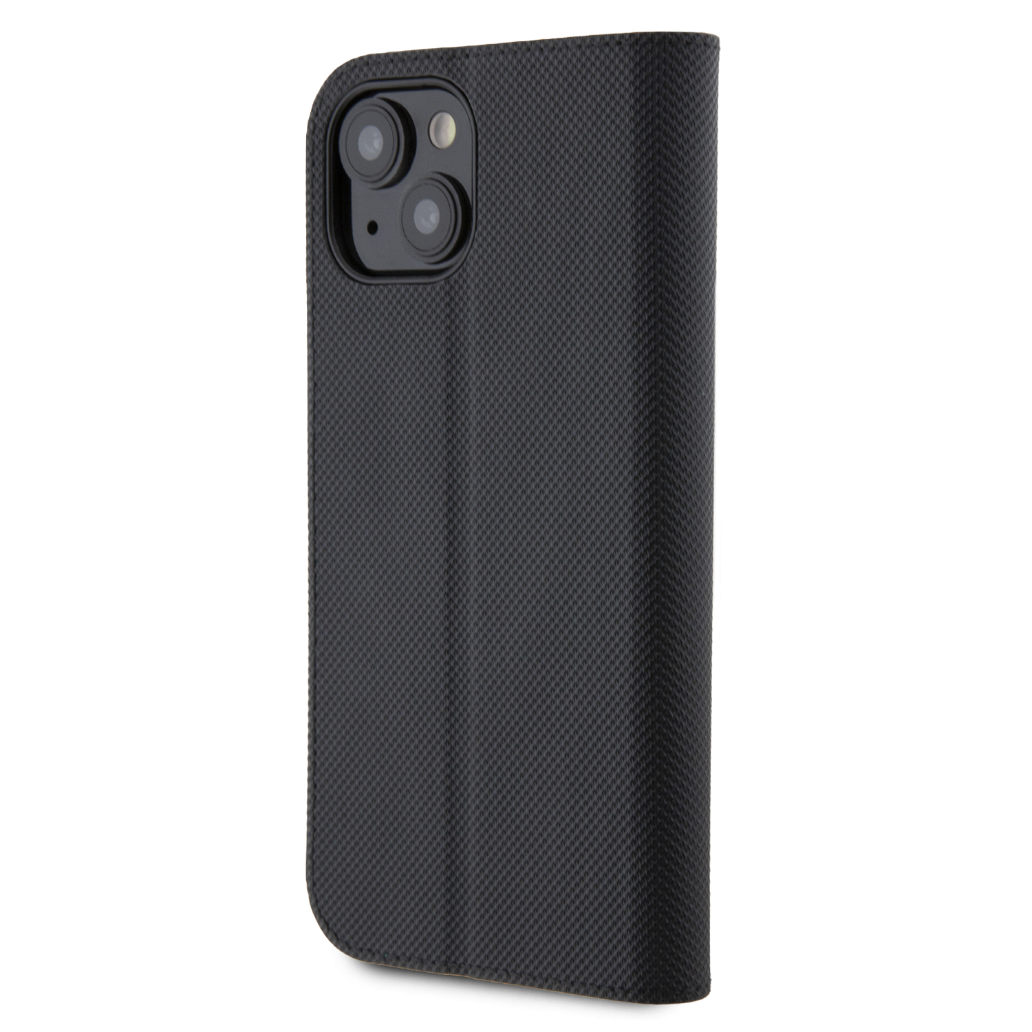 Funda Lacoste para iPhone 14 Negro Con Cartera 