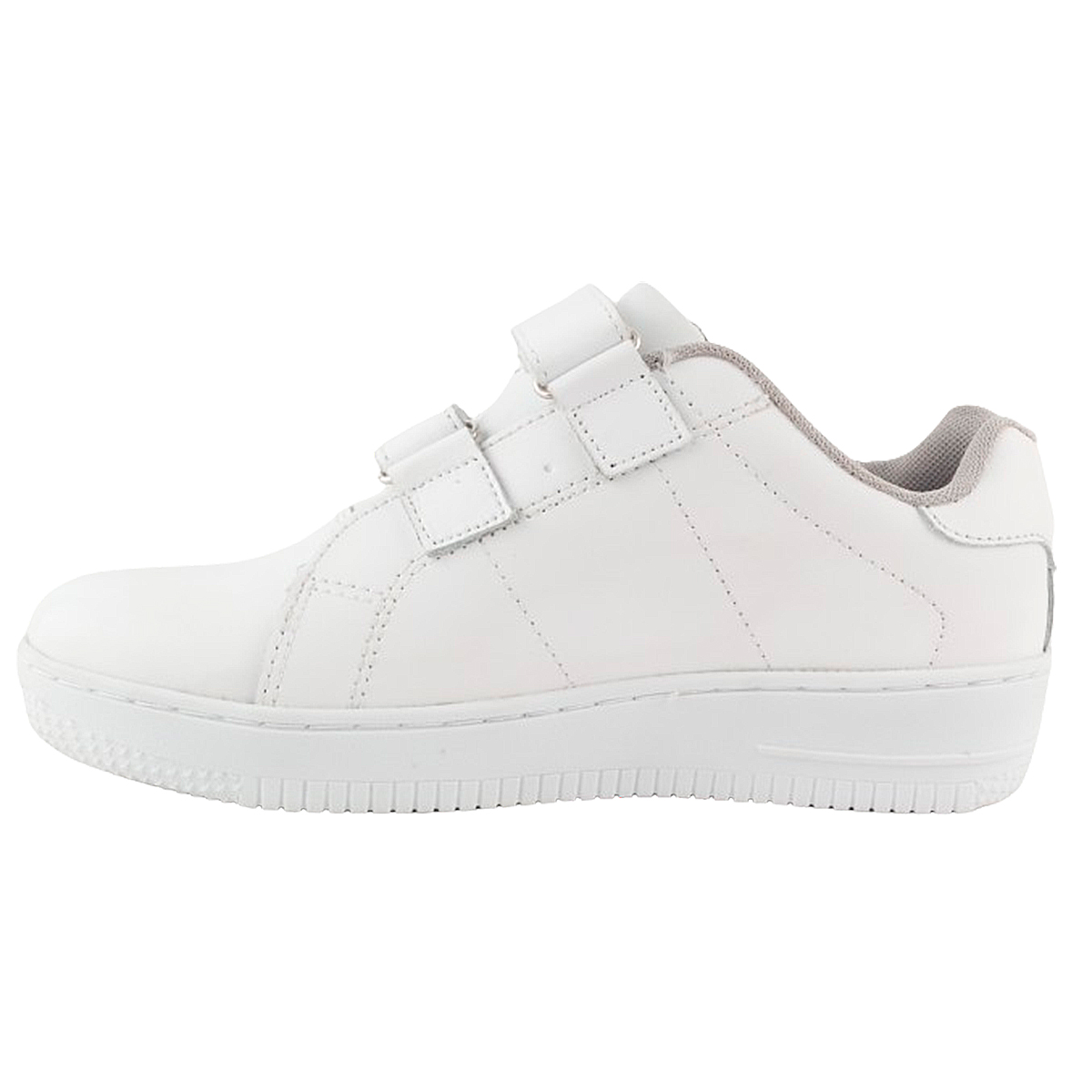 Tenis Deportivos Escolares 100% piel ligero casual blanco 1260-b