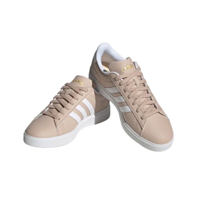 Tenis Adidas Grand Court Cloudfoam Unisex Beige