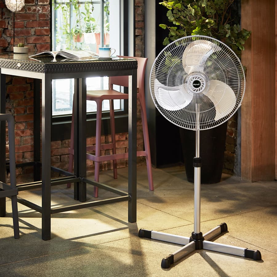 Ventilador de pedestal 20" industrial mytek.