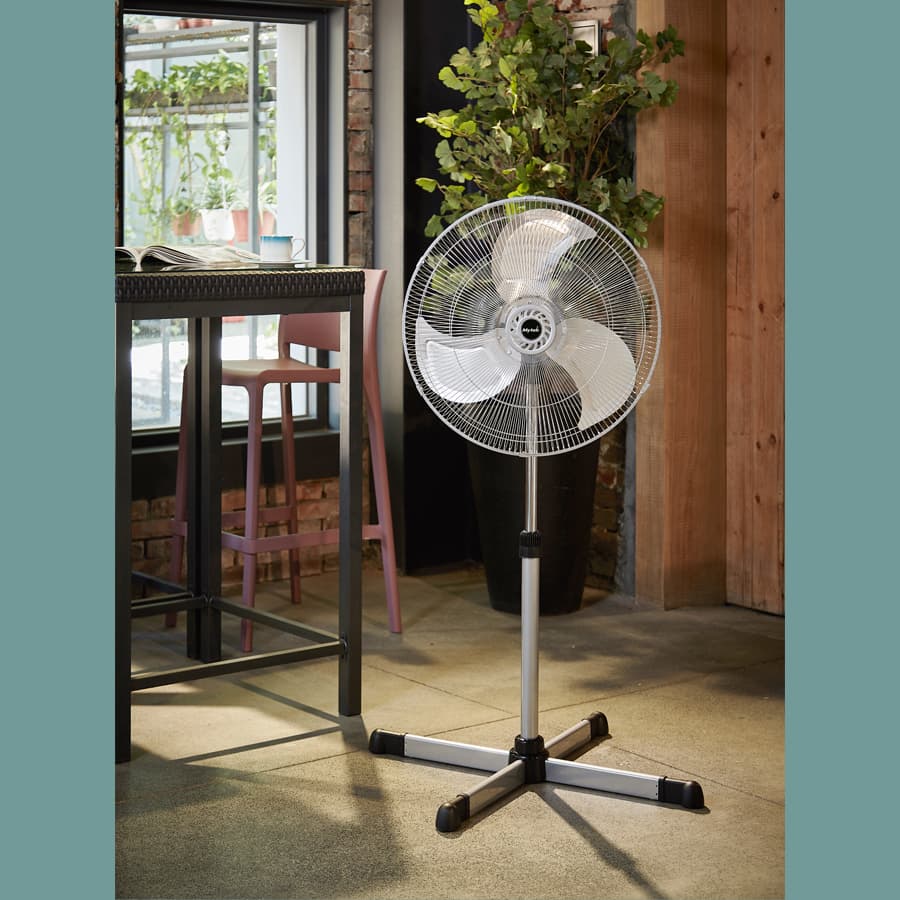 Ventilador de pedestal 20" industrial mytek.