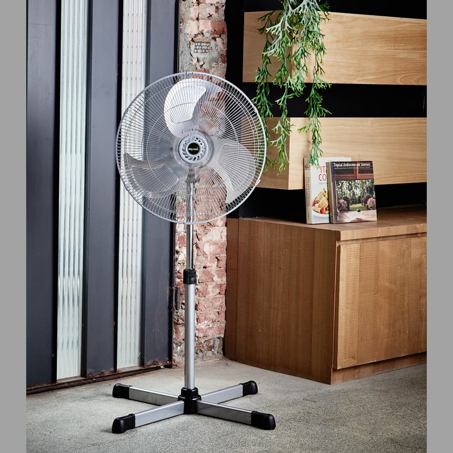 Ventilador de pedestal 20" industrial mytek.