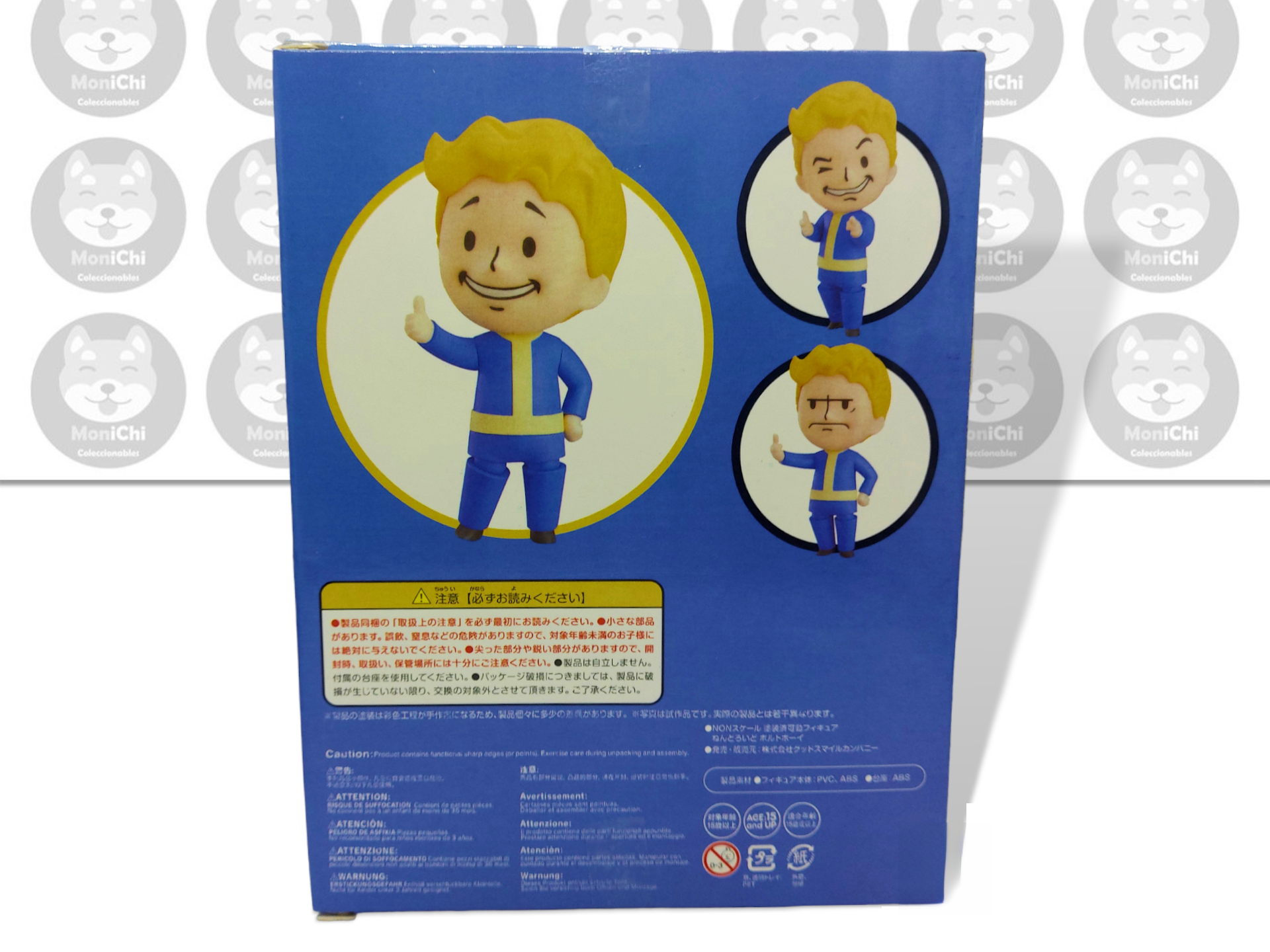 Vault Boy 1209 Fallout Pip Boy Valve Nendoroid Juego Figura
