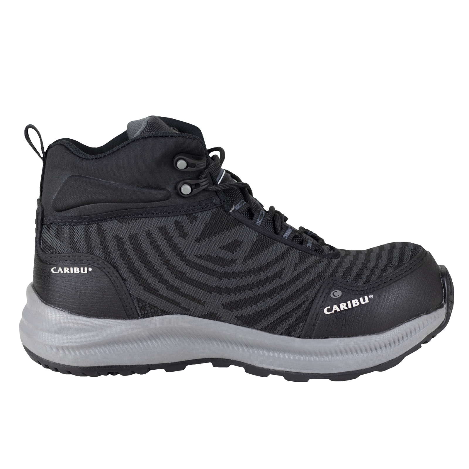 Bota De Seguridad Tipo Tenis Casquillo Industrial Mujer Caribu 340 Negro