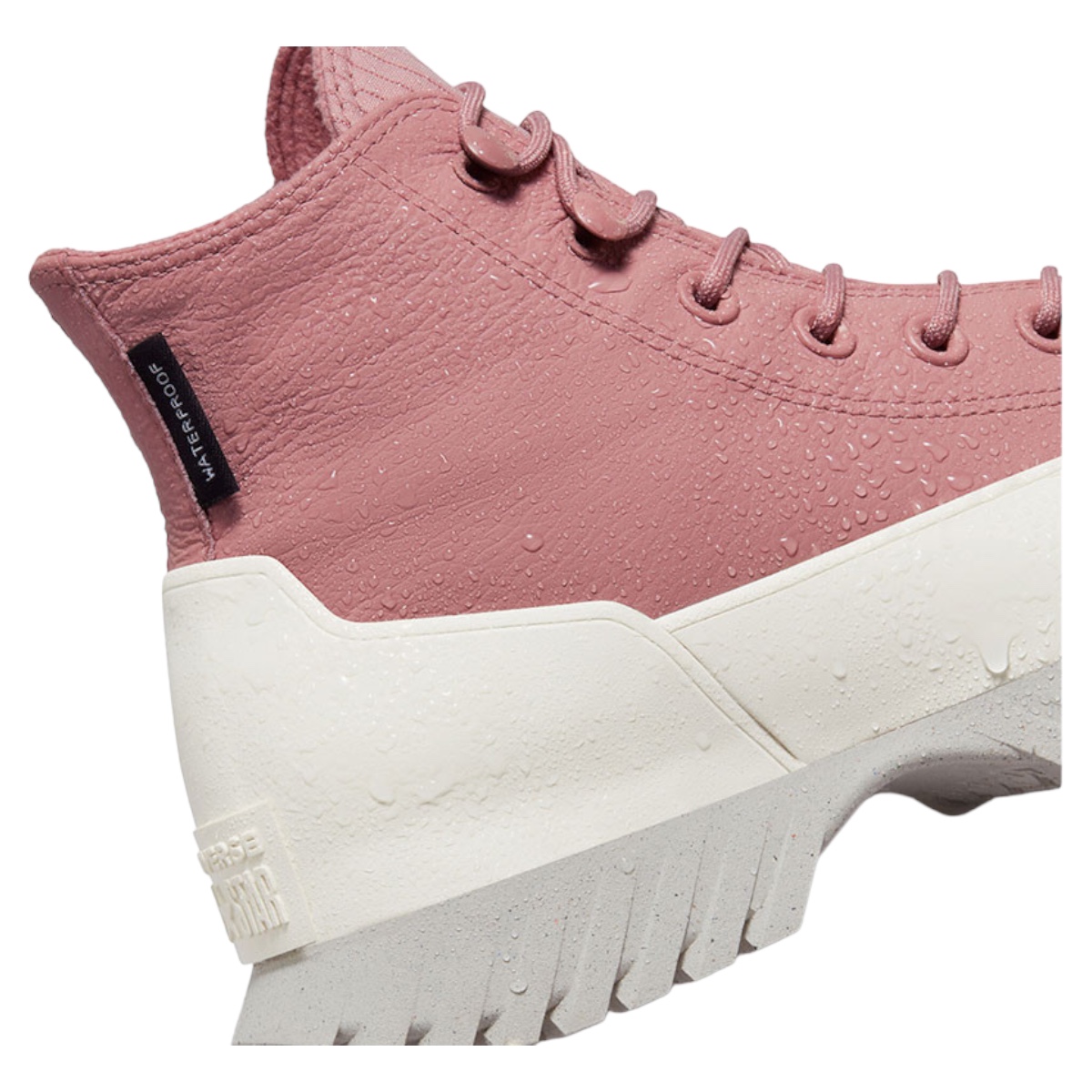 Tenis Converse Lugged En Plataforma De Piel - 100% Original .