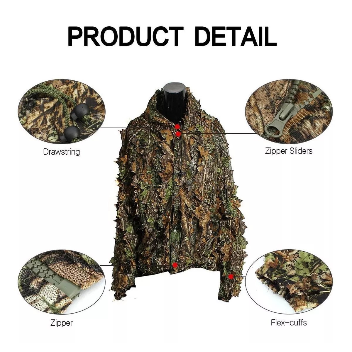 Traje Ghillie Táctico De Camuflaje