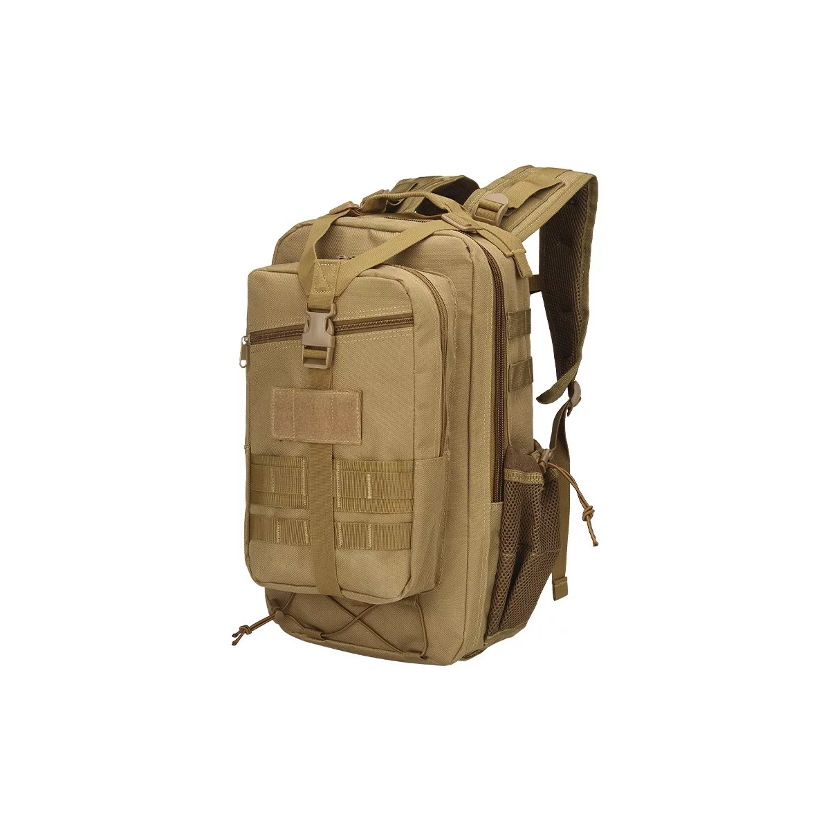 Mochila Táctica Militar De Cámping Exterior Impermeable 45l Caqui