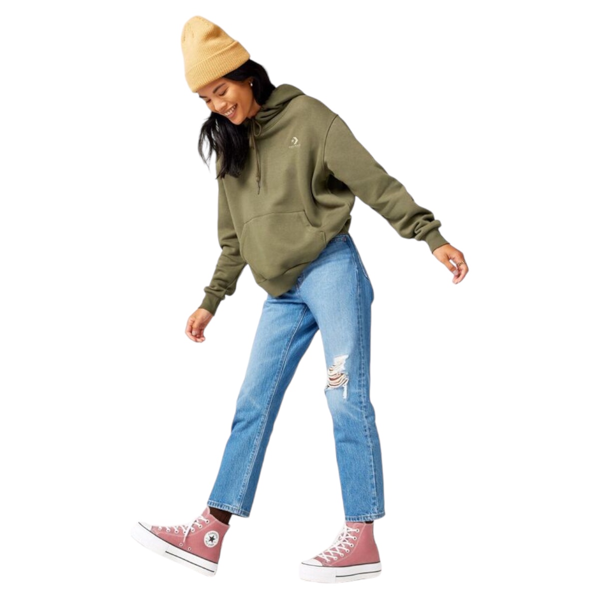 Tenis Converse Chuck Taylor All Star Lift Hi En Plataforma - 100% Original  .