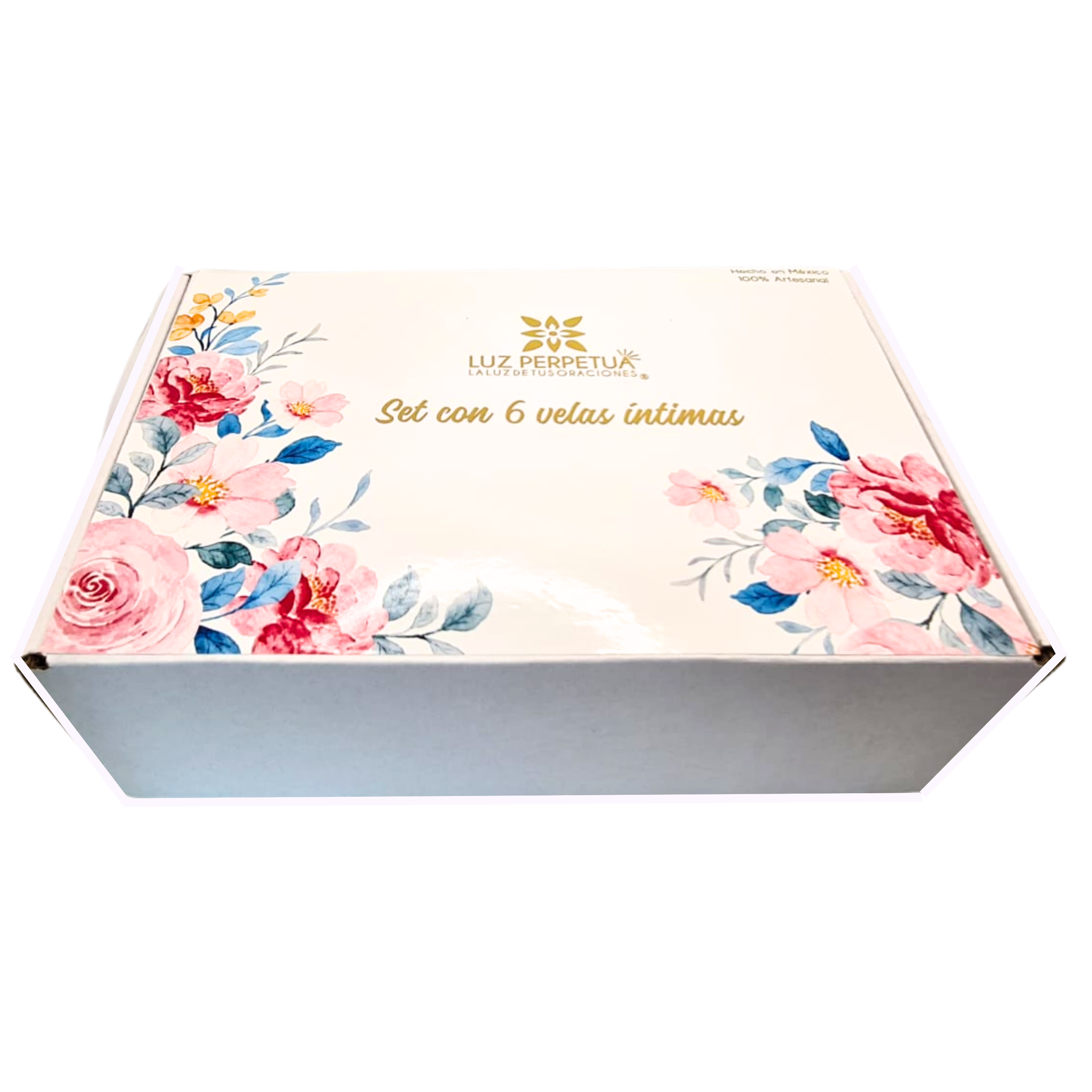 Set de 6 Velas Aromáticas. Estuche Premium de Velas Artesanales. Juego de Velas de Cera de Soya