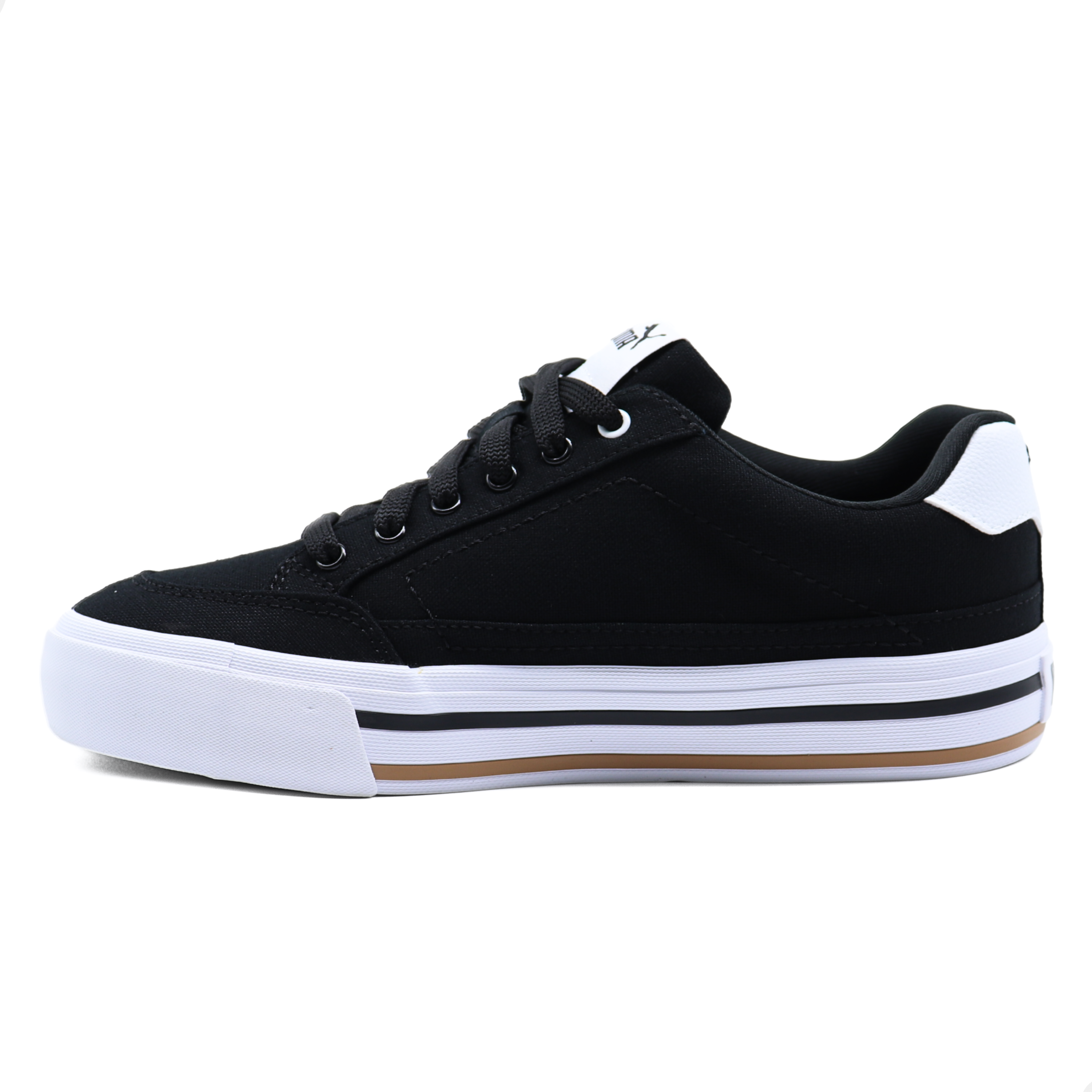 Tenis Puma Para Hombre Court Classic Vulc Fs Sneakers Negro