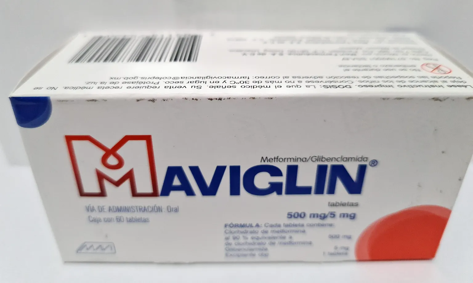 Maviglin (500 mg/5 mg)