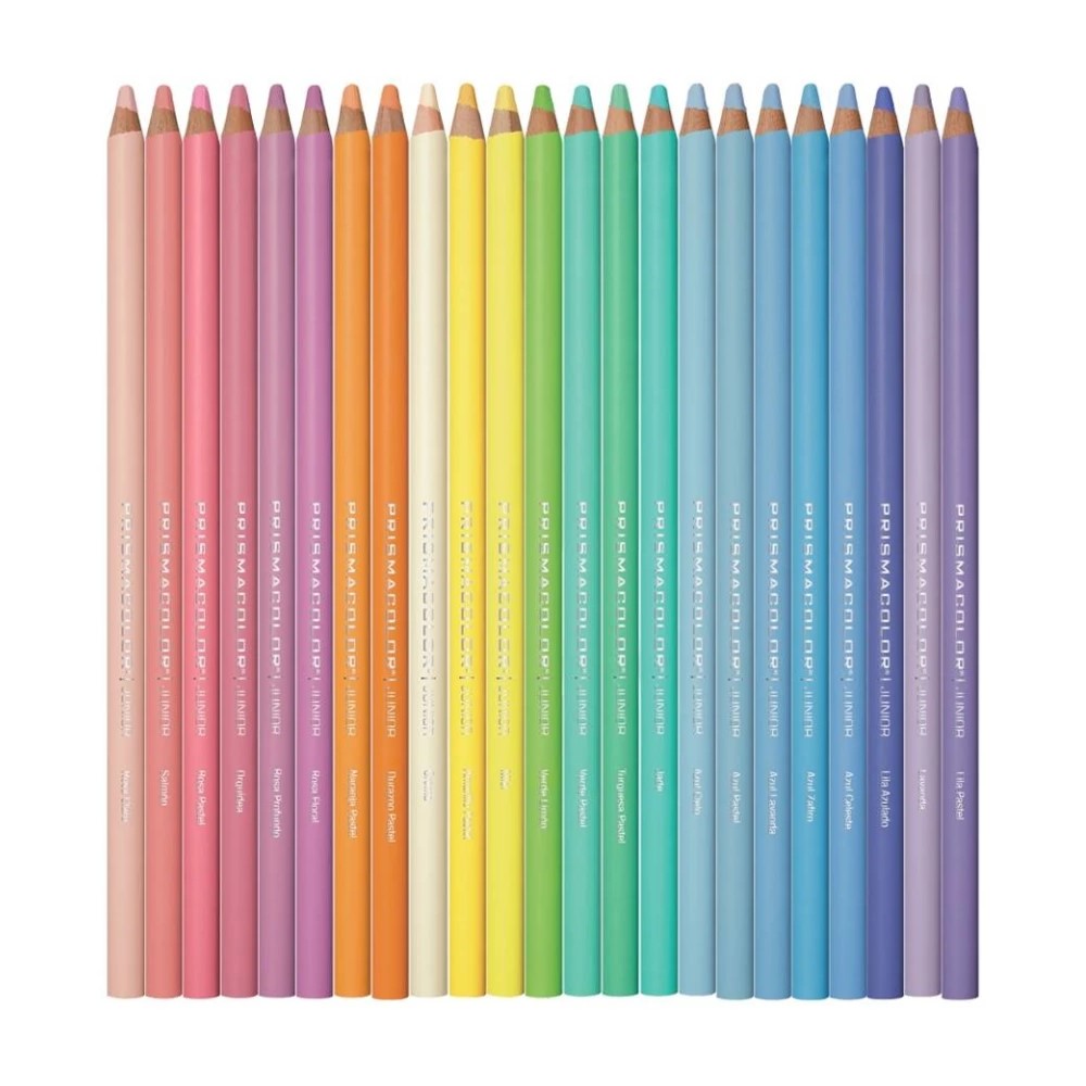 Lápices de Colores Prismacolor Junior Multicolor, Pastel, Metálicos, Paquete 3 Piezas