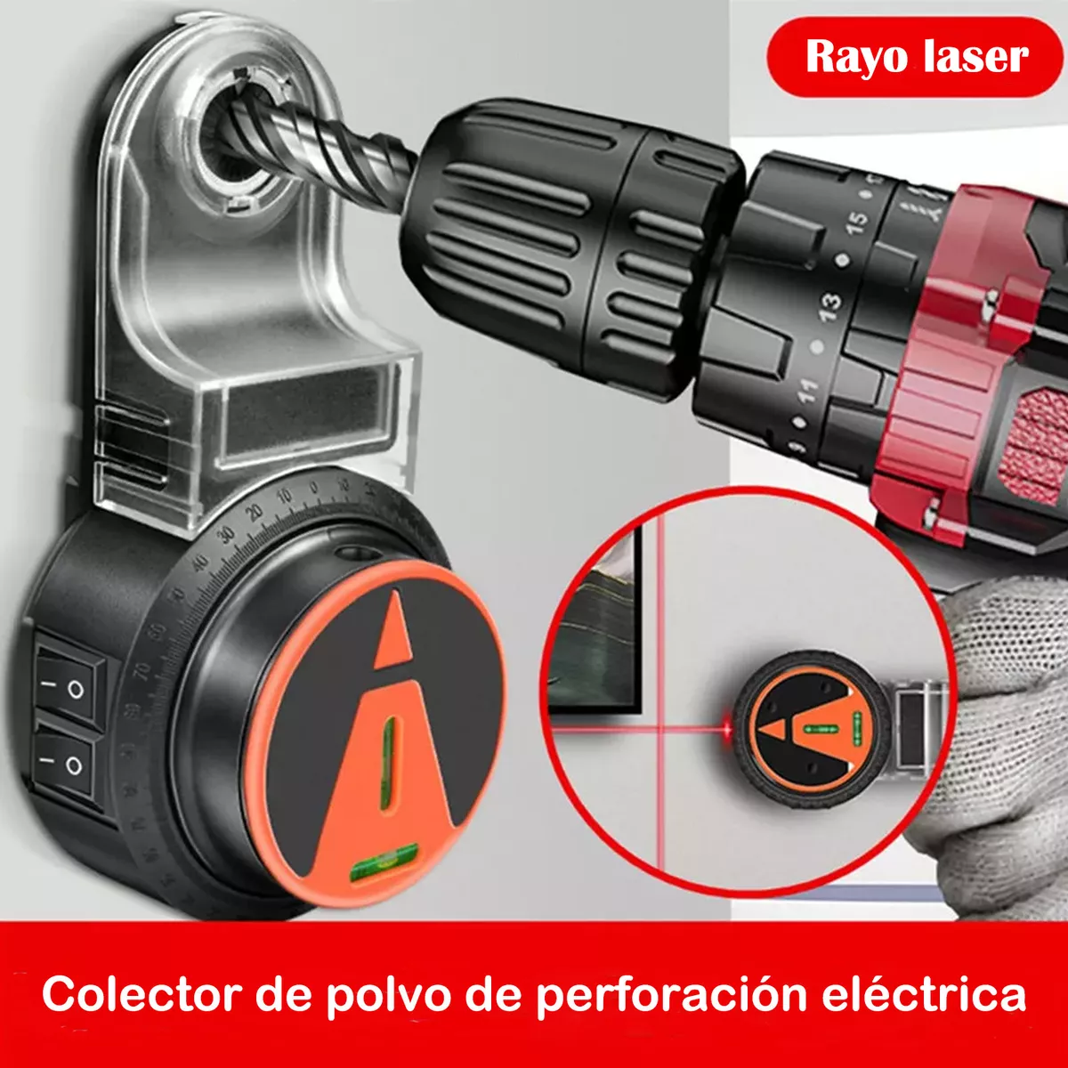 Recolector De Polvo Para Taladro Eléctrico