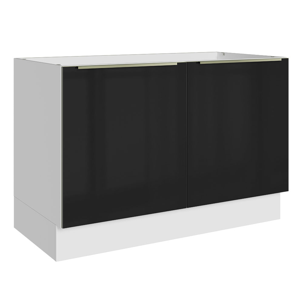 Gabinete Bajo Cocina Madesa Lux 120cm Sin Encimera BN 01