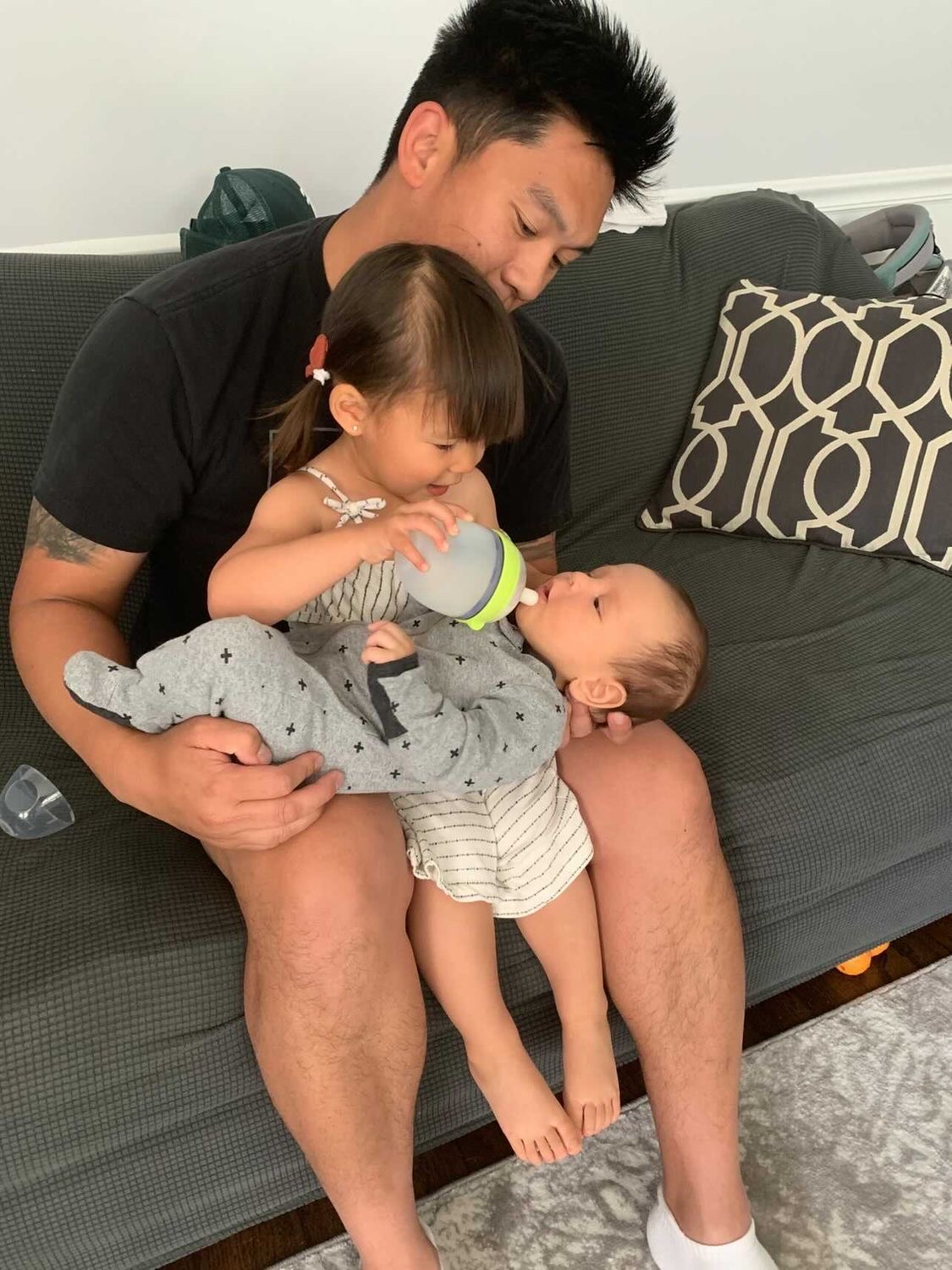 Biberón Comotomo Tacto Natural Flujo Lento 0-3 Meses 150 Ml 2 Piezas Verde