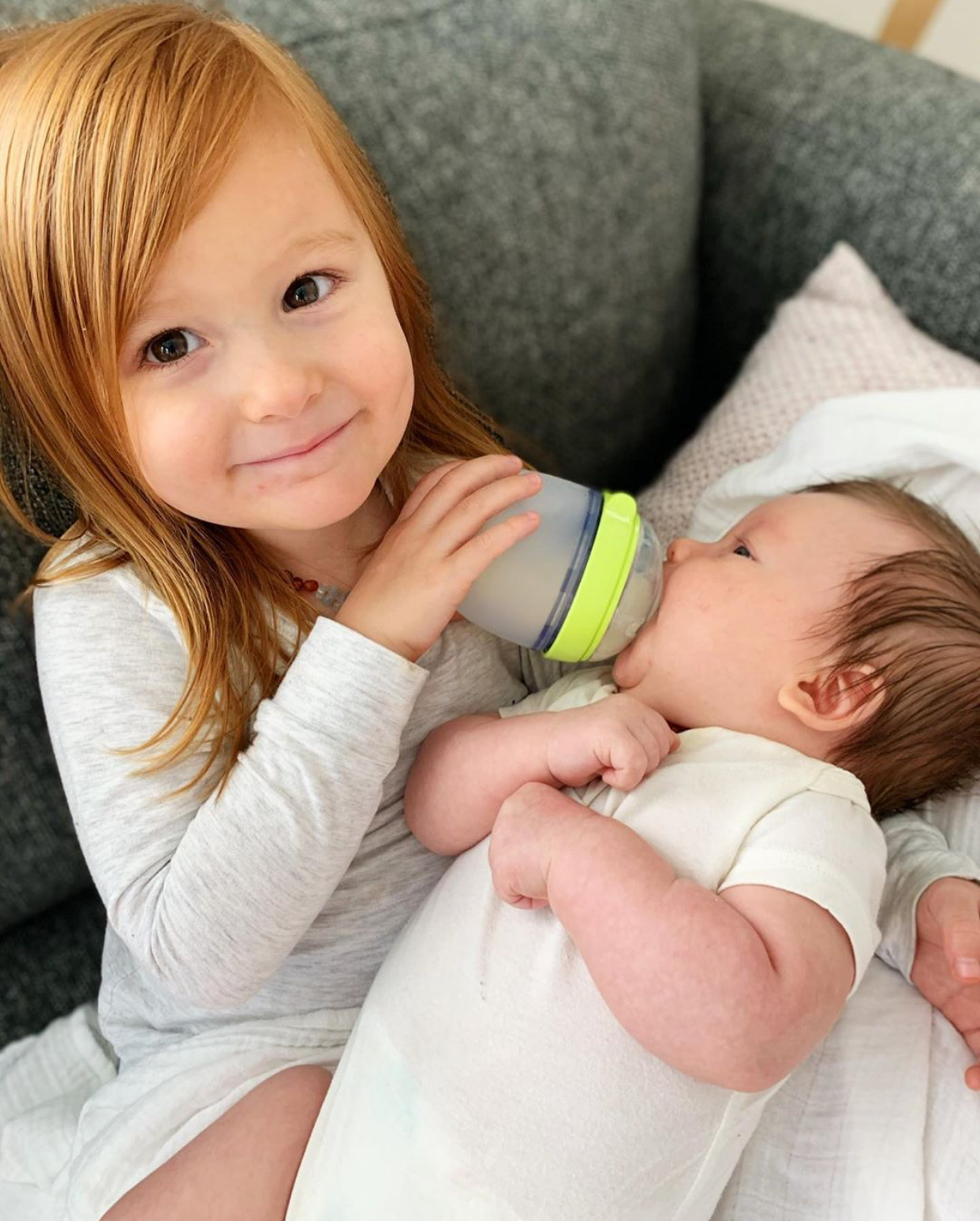 Biberón Comotomo Tacto Natural Flujo Lento 0-3 Meses 150 Ml 2 Piezas Verde