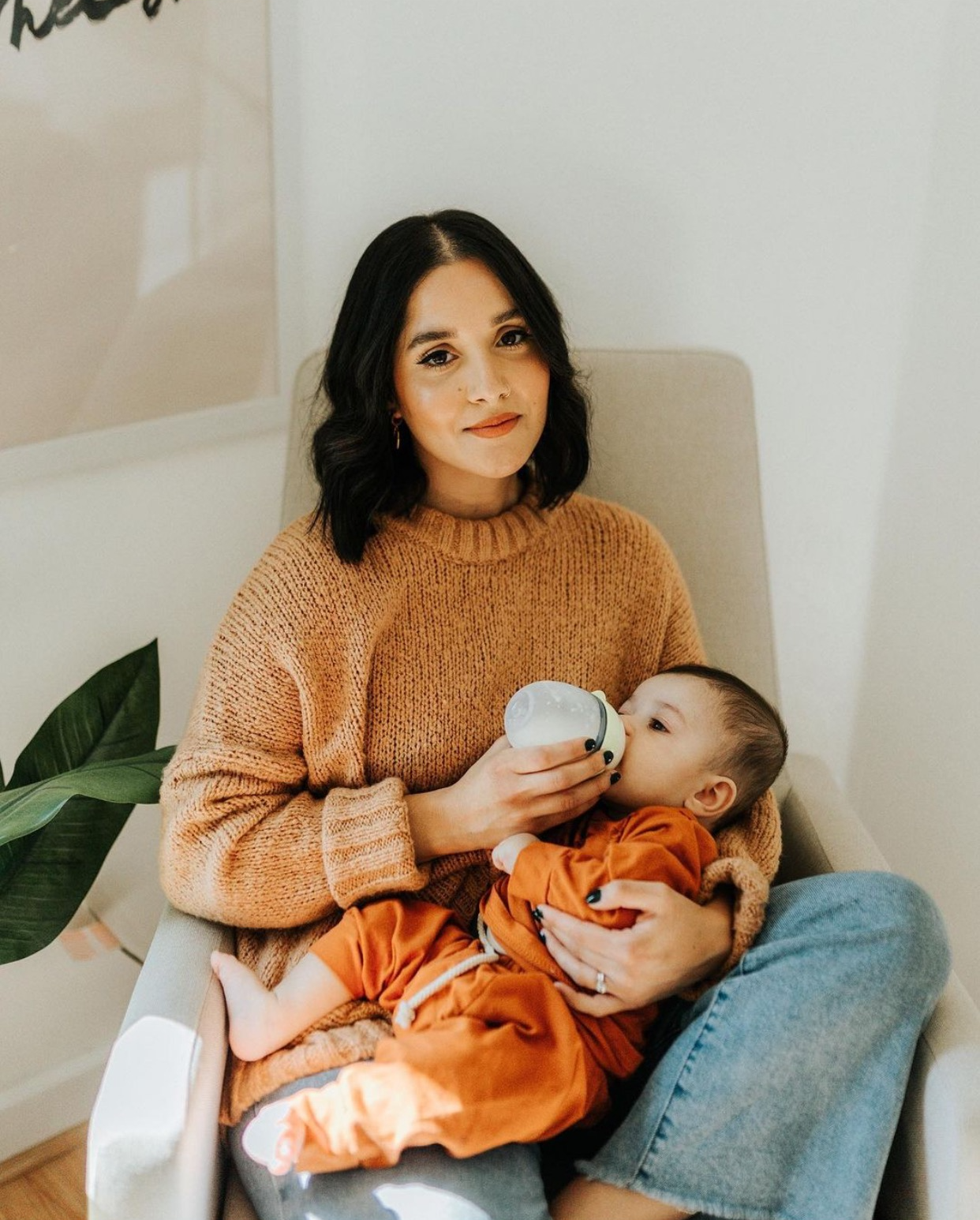 Biberón Comotomo Tacto Natural Flujo Lento 0-3 Meses 150 Ml 2 Piezas Verde