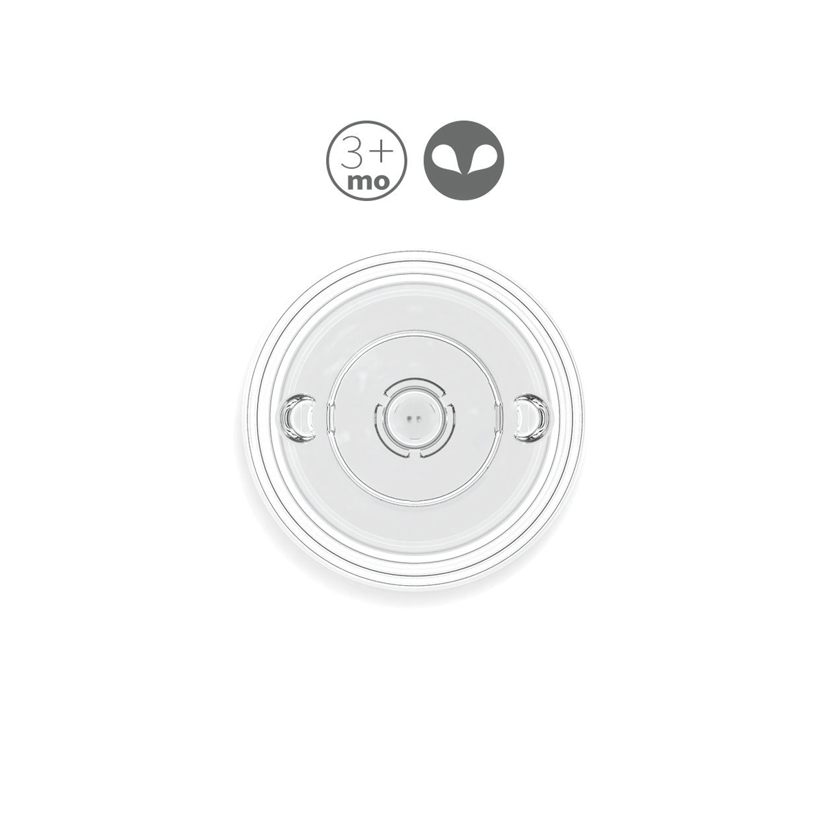 Biberón Comotomo Tacto Natural Flujo Medio 3-6 Meses 250 Ml 2 Piezas Rosa