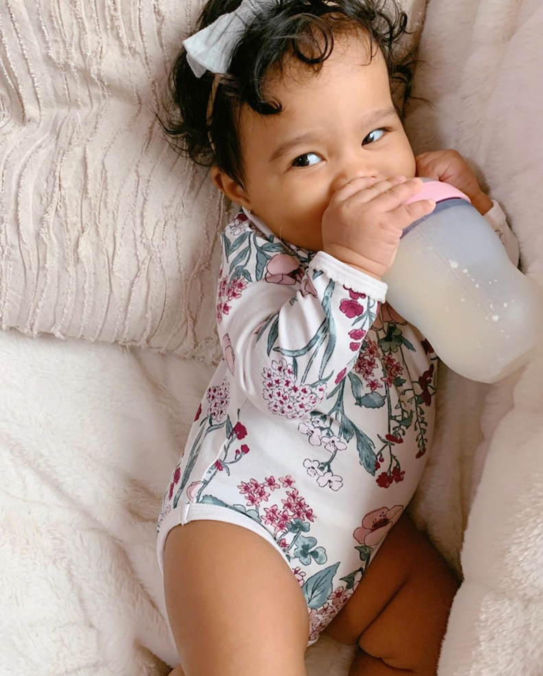 Biberón Comotomo Tacto Natural Flujo Medio 3-6 Meses 250 Ml 2 Piezas Rosa