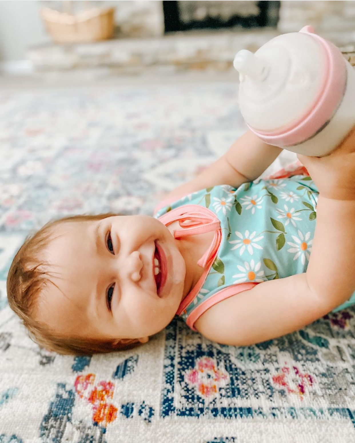 Biberón Comotomo Tacto Natural Flujo Medio 3-6 Meses 250 Ml 2 Piezas Rosa