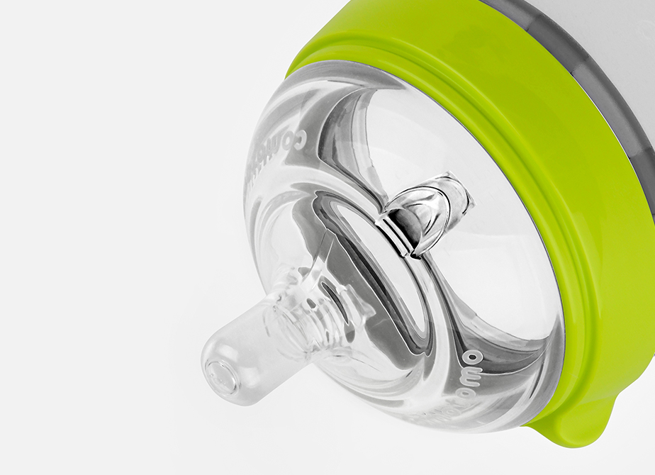 Biberón Comotomo Tacto Natural Flujo Medio 3-6 Meses 250 Ml 2 Piezas Rosa