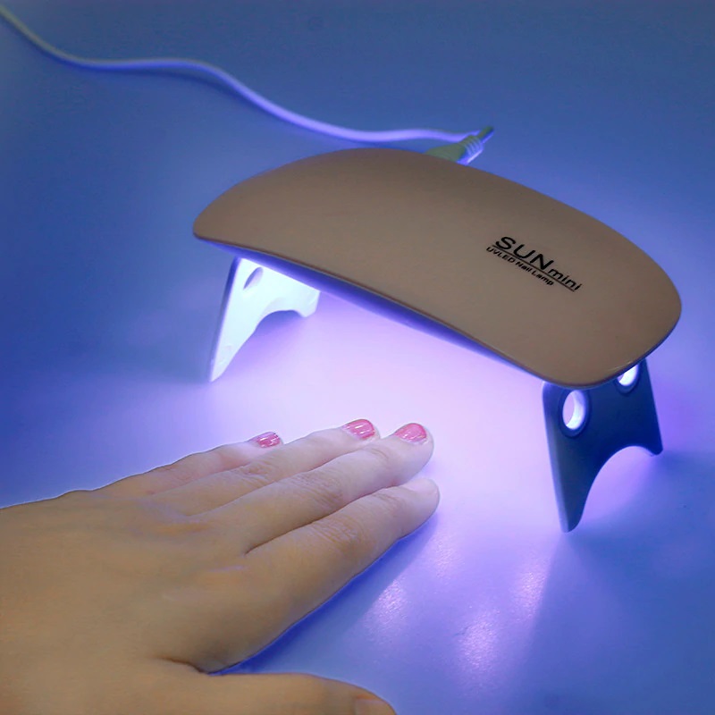 Lampara LED/UV De Uñas Portátil Usb Sun Mini 6W