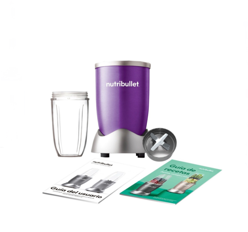 Licuadora portátil Nutribullet 600-series 600W 710 mL morada.
